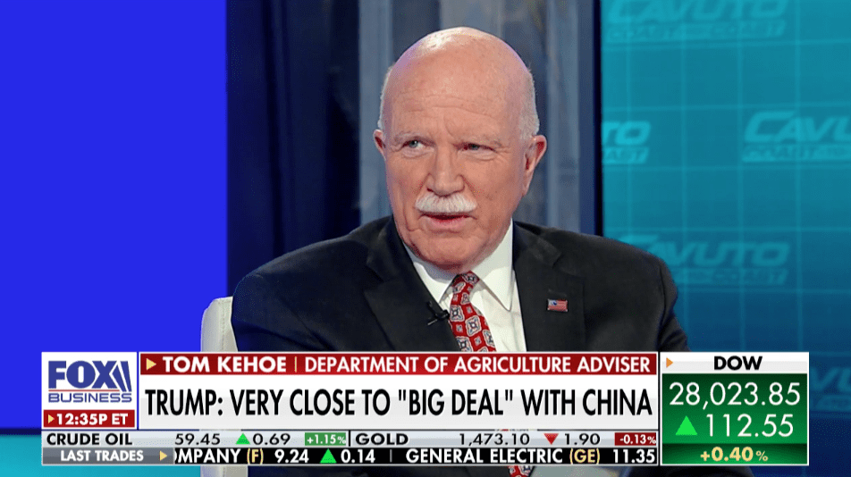 Tom Kehoe on China trade: ‘I’d like to see tariffs frozen for right now’