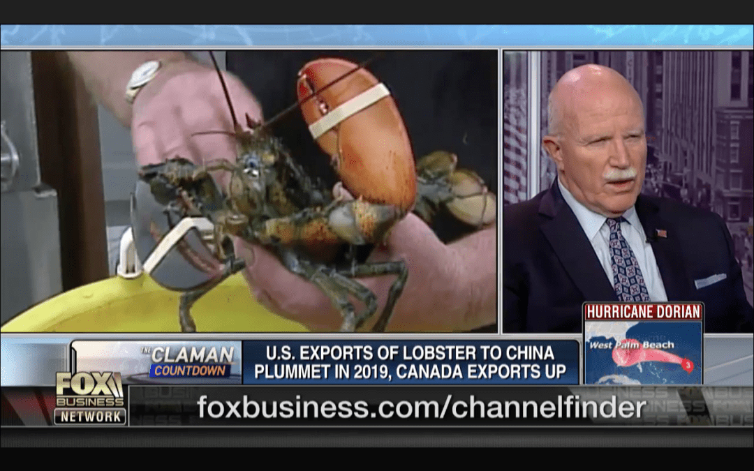 US exports of lobster to China plummet in 2019